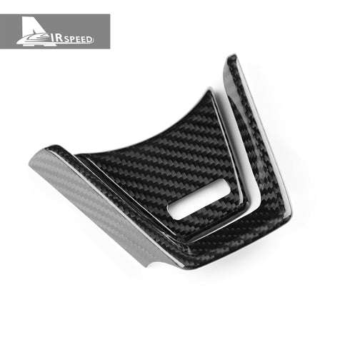 Carbon Fiber Steering Wheel Trim For Subaru WRX (2022-2023)
