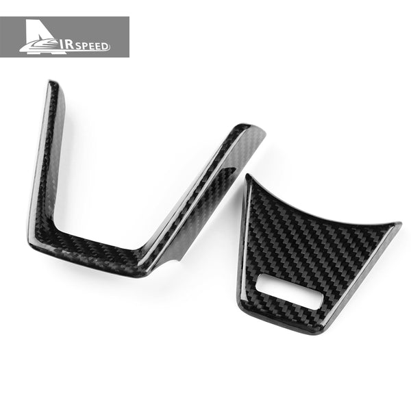 Carbon Fiber Steering Wheel Trim For Subaru WRX (2022-2023)