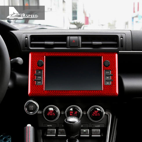 Carbon Fiber Center Console Trim For Subaru BRZ/Toyota GR 86(2021-2023)