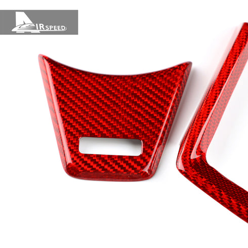 Carbon Fiber Steering Wheel Trim For Subaru WRX (2022-2023)