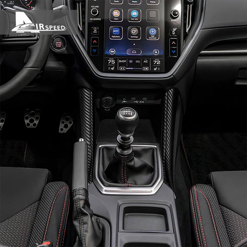 Carbon Fiber Shift Console Side Trim For Subaru WRX/WRX STI (2022-2023)
