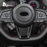 Carbon Fiber Steering Wheel Trim For Subaru WRX (2022-2023)