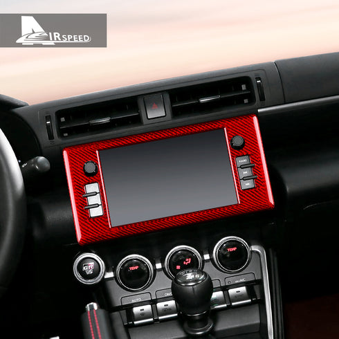 Carbon Fiber Center Console Trim For Subaru BRZ/Toyota GR 86(2021-2023)