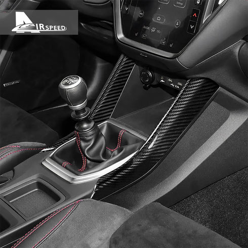 Carbon Fiber Shift Console Side Trim For Subaru WRX/WRX STI (2022-2023)