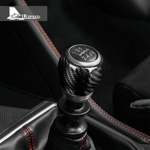 Carbon Fiber Manual Gear Shifter Cover For Subaru WRX/WRX STI(2022-2023)