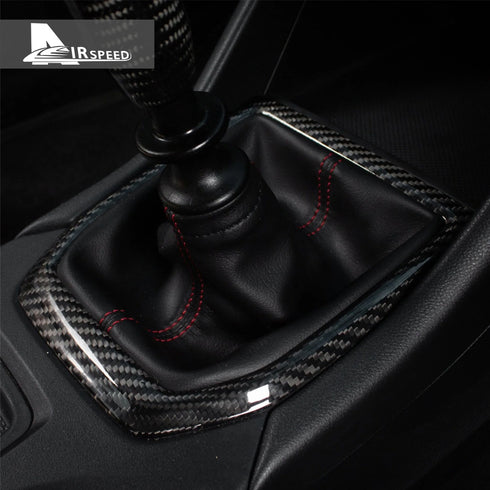 Carbon Fiber Shift Console Trim For Subaru WRX (2022-2023)