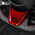 Carbon Fiber Steering Wheel Trim For Subaru WRX (2022-2023)