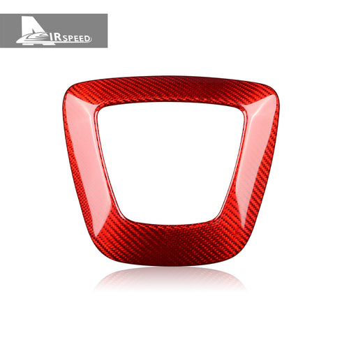 Carbon Fiber Steering Wheel Trim For Model3 2024