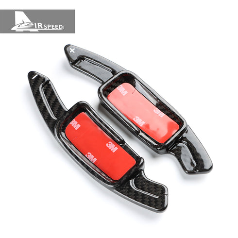 Carbon Fiber Steering Wheel Paddle Trim For MERCEDES BENZ