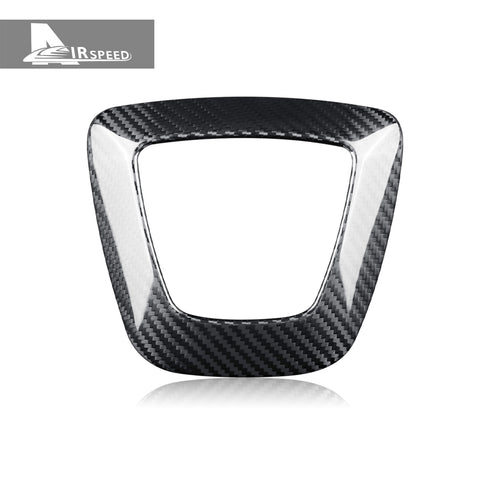 Carbon Fiber Steering Wheel Trim For Model3 2024