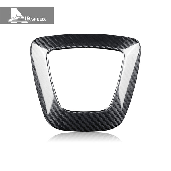 Carbon Fiber Steering Wheel Trim For Model3 2024