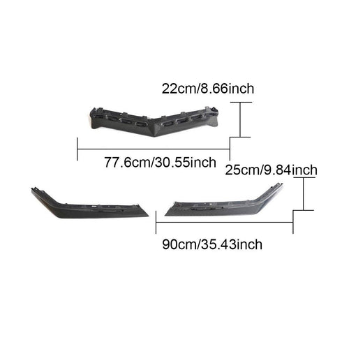 Carbon Fiber Front Lip for Corvette Z06 2022-2023