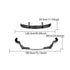 Carbon Fiber Rear Lip For Corvette Z06 2022-2024