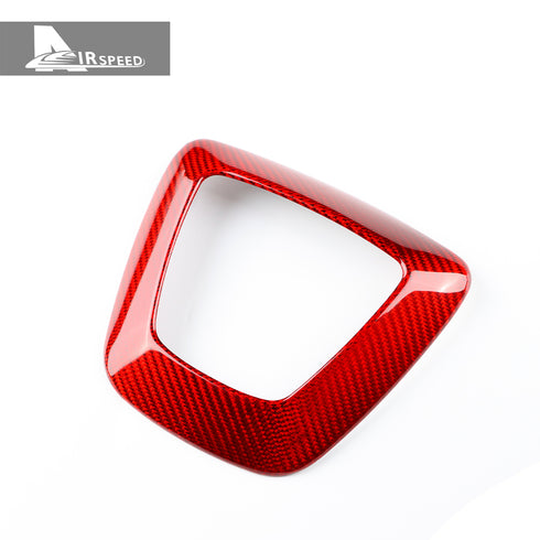 Carbon Fiber Steering Wheel Trim For Model3 2024