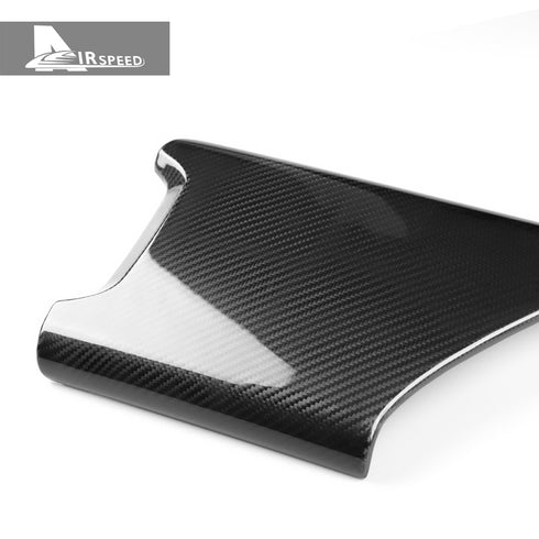 Carbon Fiber Armrest Cover Trim For Corvette C8 2020-2024