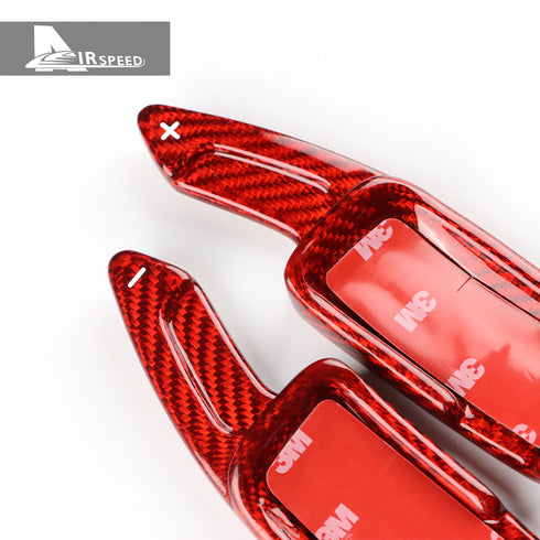 Carbon Fiber Steering Wheel Paddle Trim For BENZ