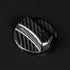 Dry Carbon Fiber Fuel Tank Switch Cover Trim For BMW