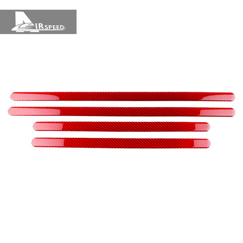 Door trim-red carbon fiber 1
