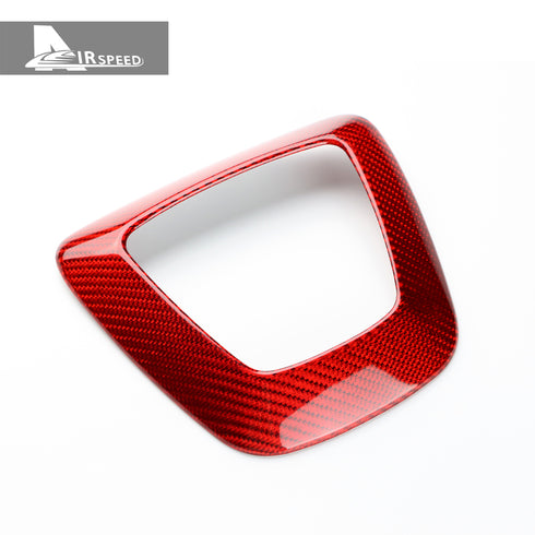 Carbon Fiber Steering Wheel Trim For Model3 2024