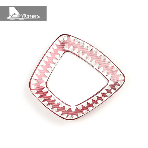 Carbon Fiber Steering Wheel Trim For Model3 2024