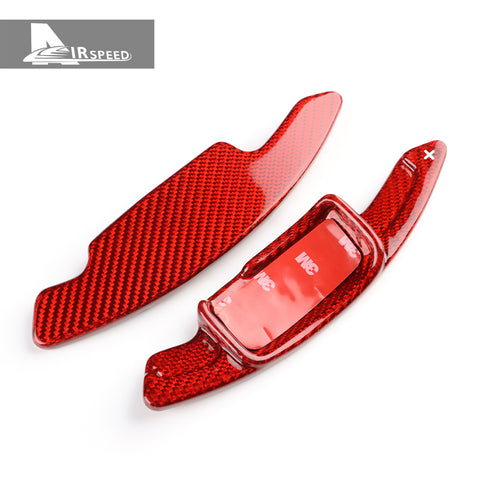 Carbon Fiber Steering Wheel Paddle Trim For BENZ