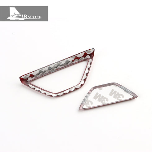 Carbon Fiber Armrest Box Switch Trim For Corvette C8 2020-2024