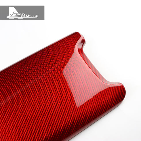 Carbon Fiber Armrest Cover Trim For Corvette C8 2020-2024