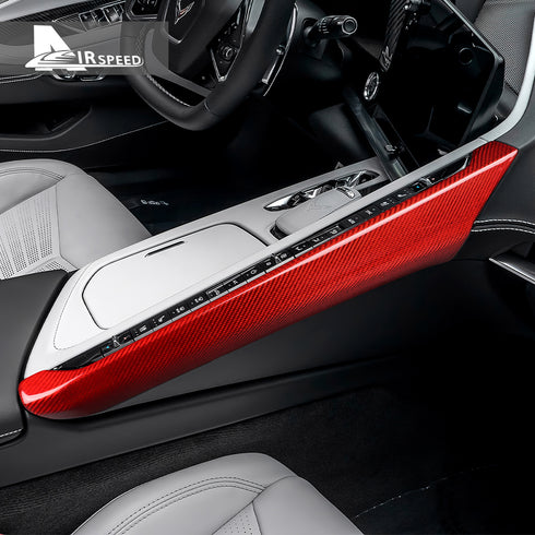 Carbon Fiber Stall Side Trim For Corvette C8 2020-2024