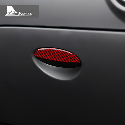 Carbon Fiber Passenger Storage Box Switch Trim For Leon(2005-2012)