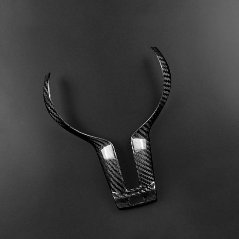 Carbon Fiber Steering Wheel Trim