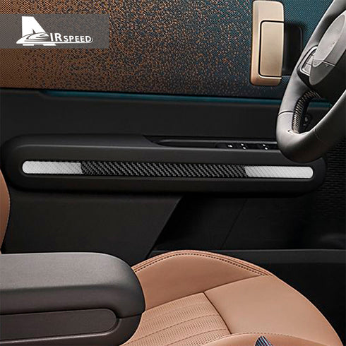 Door trim-black carbon fiber