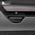 Carbon Fiber Armrest Box Switch Trim For Corvette C8 2020-2024