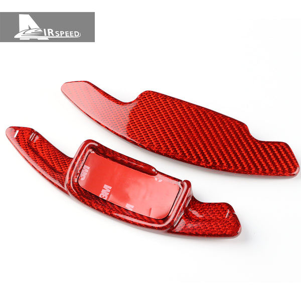 Carbon Fiber Steering Wheel Paddle Trim For BENZ