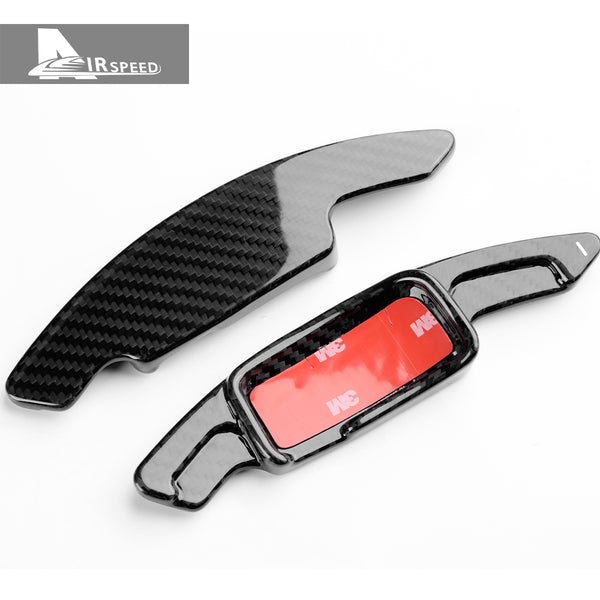 Carbon Fiber Steering Wheel Paddle Trim For MERCEDES BENZ