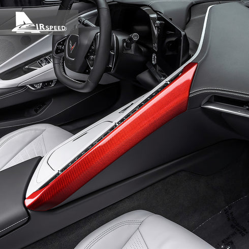 Carbon Fiber Stall Side Trim For Corvette C8 2020-2024