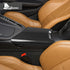 Carbon Fiber Armrest Cover Trim For Corvette C8 2020-2024
