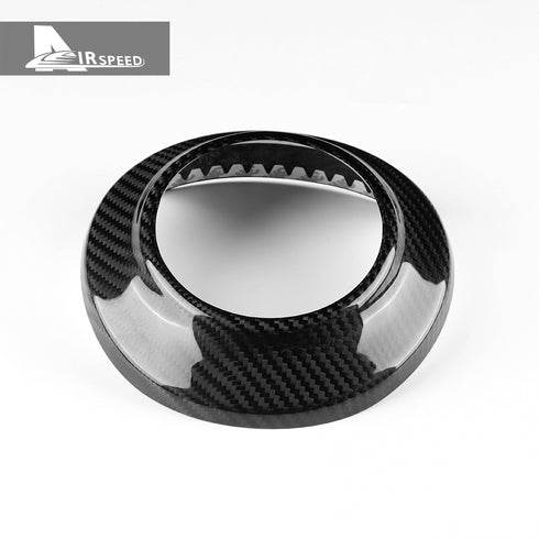 Carbon Fiber Steering Wheel Trim For Subaru Brz/Toyota 86 2017-2024