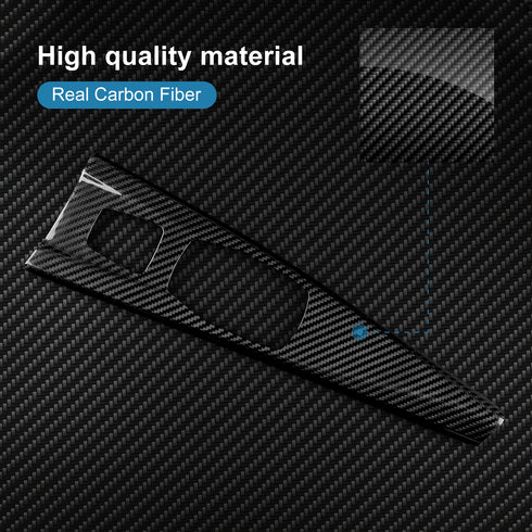 Carbon Fiber Multimedia Panel Trim For BMW
