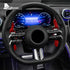 Carbon Fiber Steering Wheel Paddle Trim For BENZ