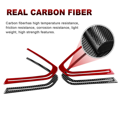 Carbon Fiber Door Audio Frame Trim For BMW Z4 G29 2019-2023