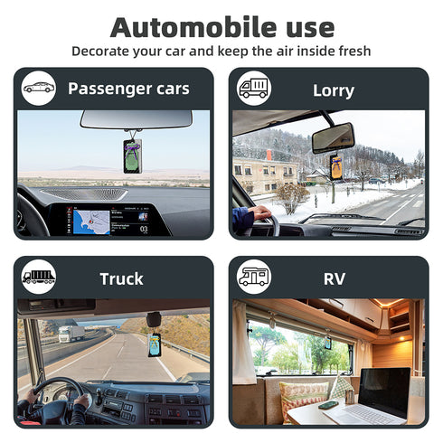 Carbon Fiber Scented Card