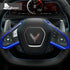 Carbon Fiber Steering Wheel Trim For Corvette C8 2020-2022
