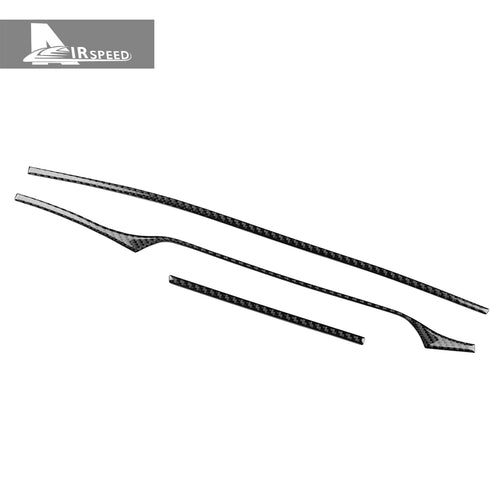 Carbon Fiber Center Trim Strip For Kia Stinger 2019-2023