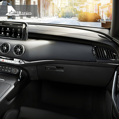 Carbon Fiber Center Trim Strip For Kia Stinger 2019-2023