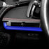 Carbon Fiber Dashboard Passenger Blue Trim Strip For Corvette C8 2020-2021