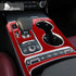 Carbon Fiber Gear Shifter Panel Bezel Trim For Kia Stinger 2019-2023