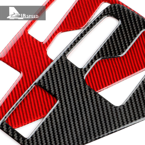 Carbon Fiber Shift Gear Panel Trim For Subaru Crosstrek Impreza 2024-2025