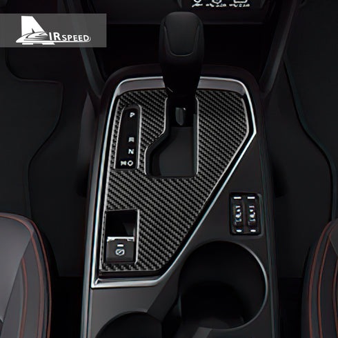 Carbon Fiber Shift Gear Panel Trim For Subaru Crosstrek Impreza 2024-2025