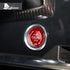 Carbon Fiber Starter Button Red Trim For Corvette C8 2020-2021