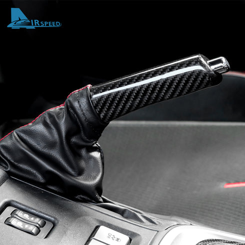 Carbon Fiber Handbrake Cover For Subaru6